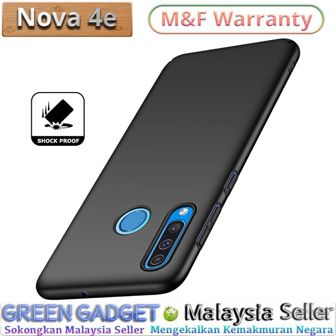 Huawei Nova 4e Case Cover Thin Fit Hard Black Mobile Phones Tablets Mobile Tablet Accessories Mobile Accessories On Carousell