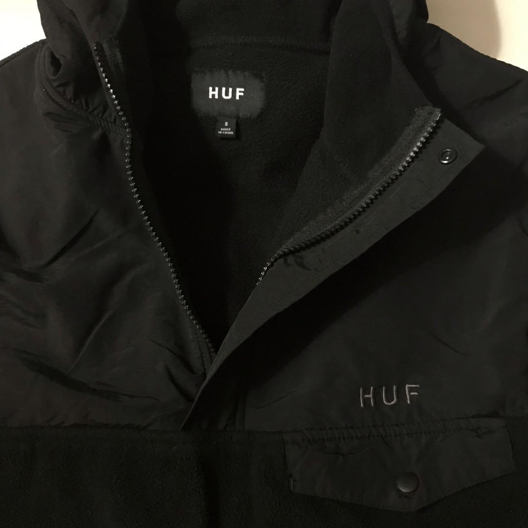 huf half zip jacket
