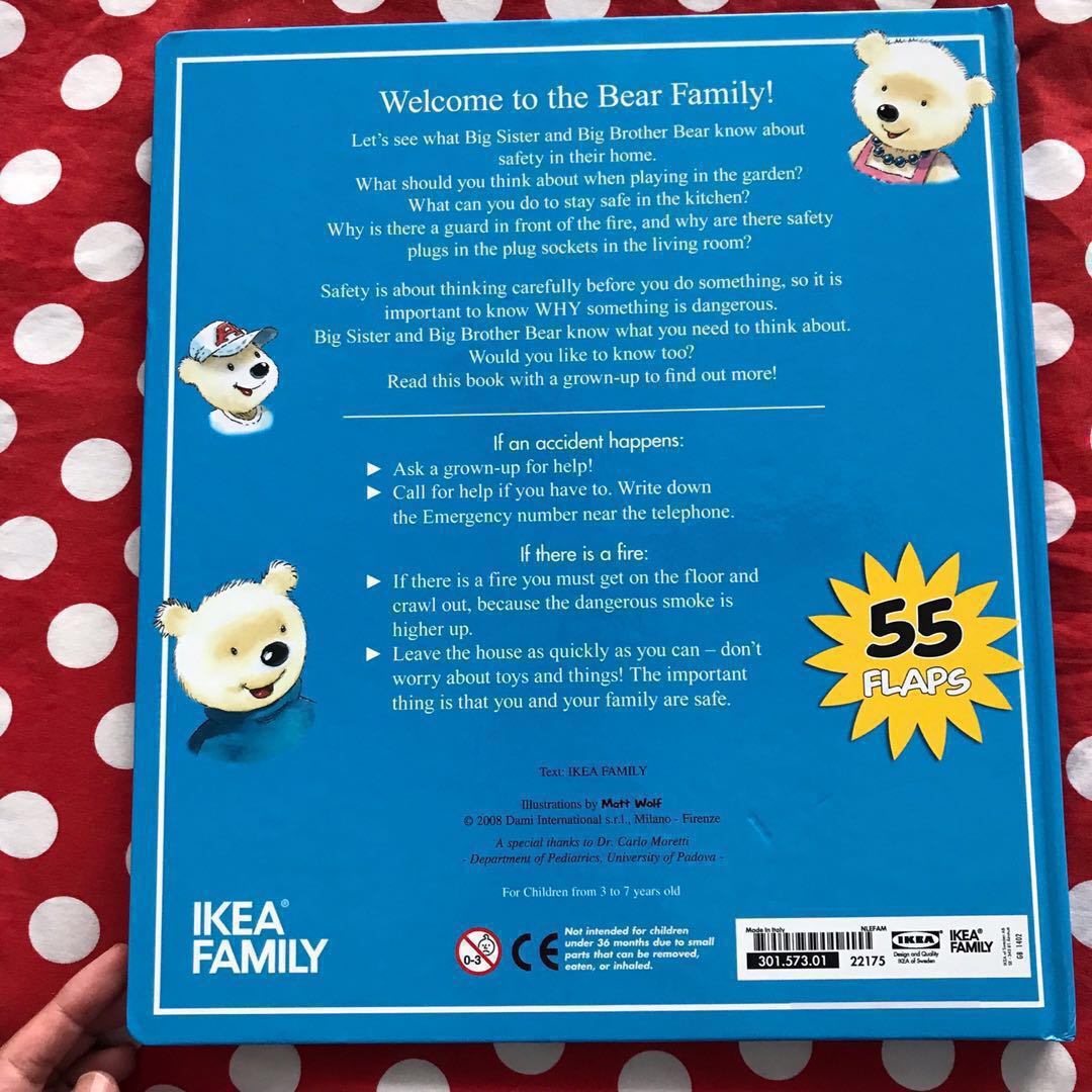 Ikea Safe Home Book Books Stationery Childrens Books On Carousell