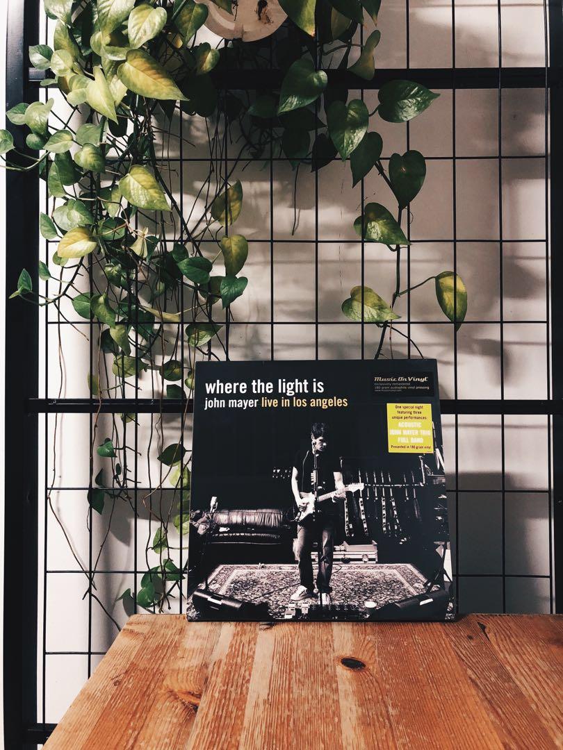 John Mayer Live In Los Angeles Where The Light Is Vinyl Lp Music Media Cds Dvds Other Media On Carousell