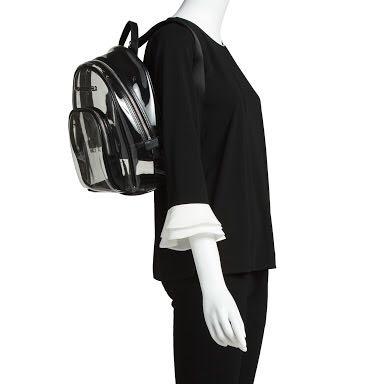 Marked down On hand Karl Lagerfeld Clear Backpack Women s Fashion Bags Wallets Backpacks on Carousell