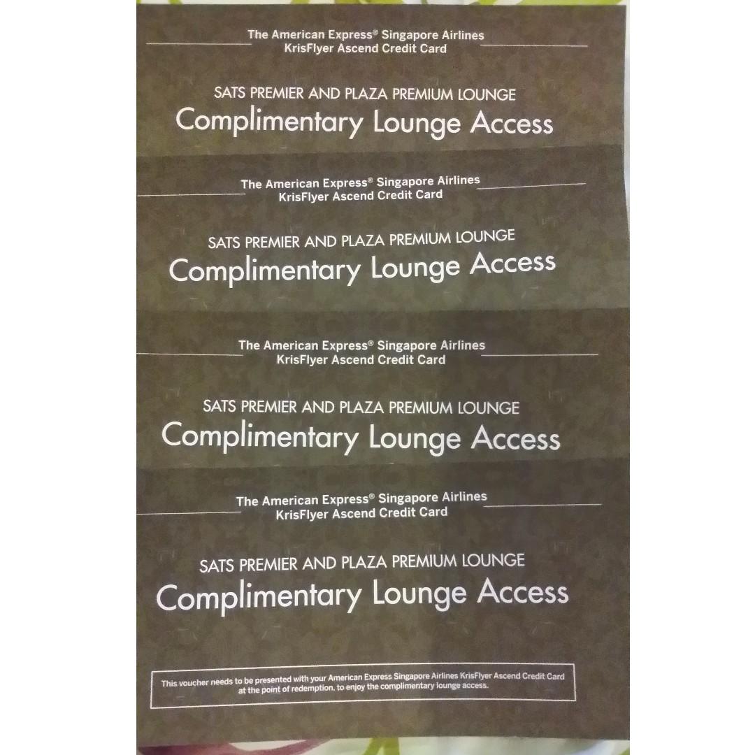 Krisflyer Ascend Credit Card Lounge Vouchers Entertainment Gift Cards Vouchers On Carousell Spend of s$5,000 in your first 3 months, and an additional 10,000 krisflyer miles if you are new to american express. carousell