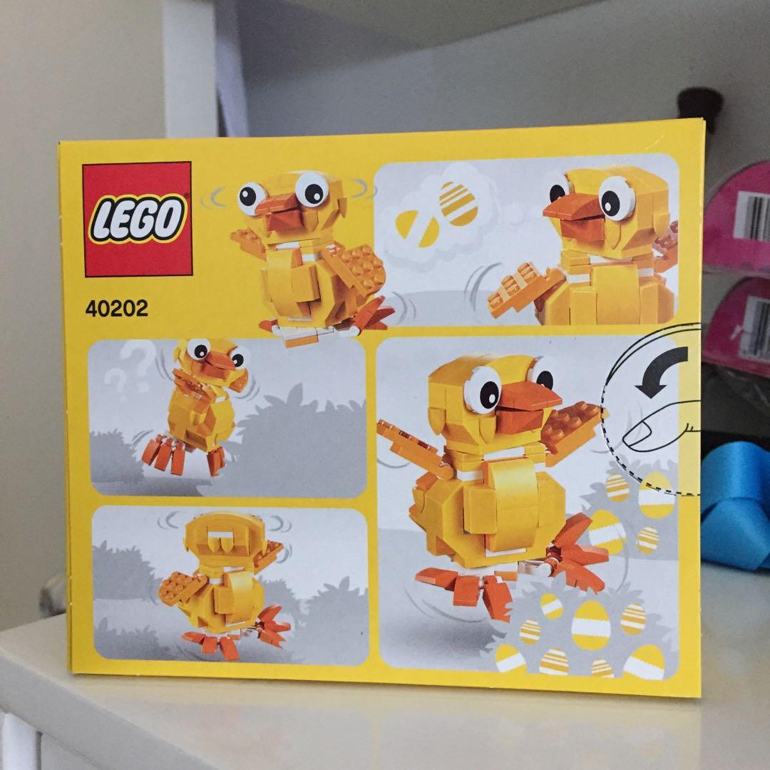 LEGO 40202 Yellow Easter Chick Hobbies Toys Toys Games on