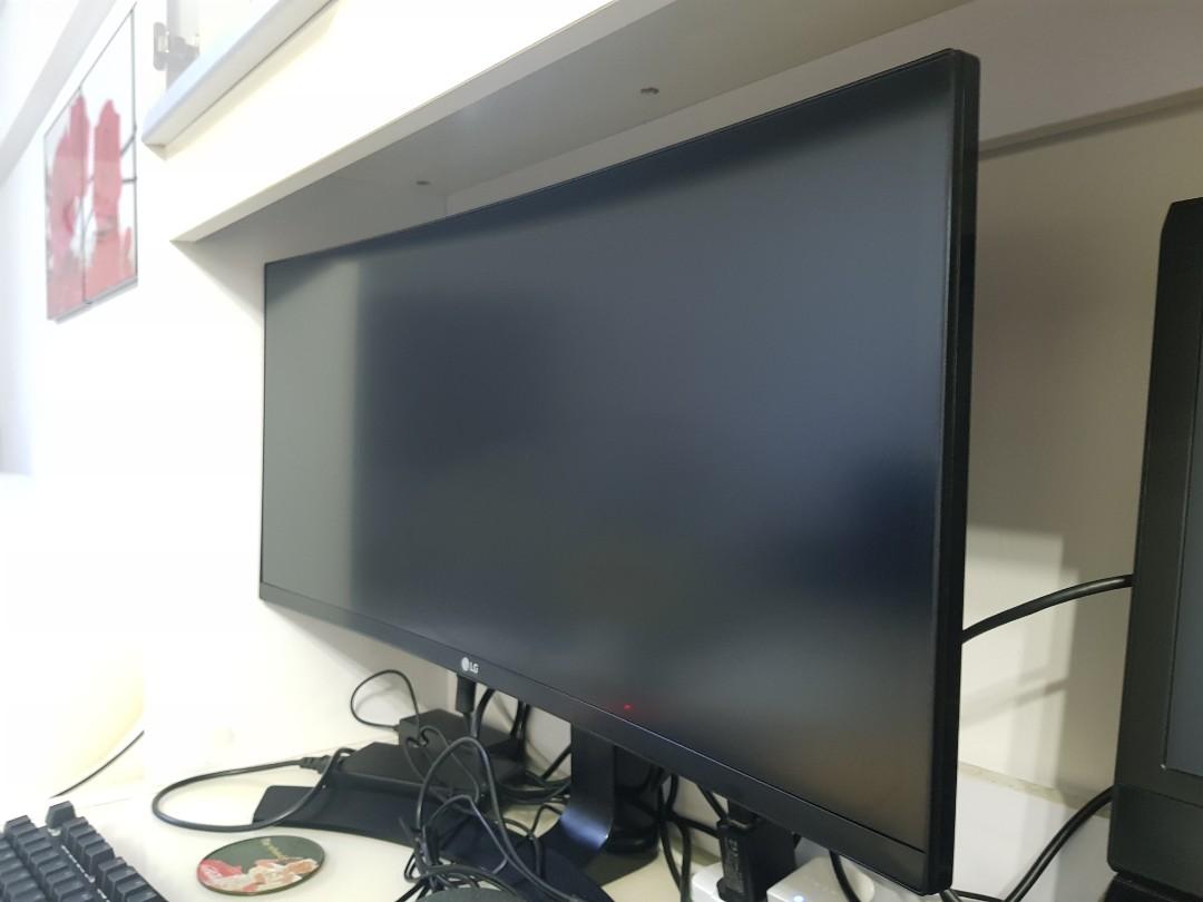 LG 29UC88B Curved Monitor, Computers & Tech, Parts & Accessories