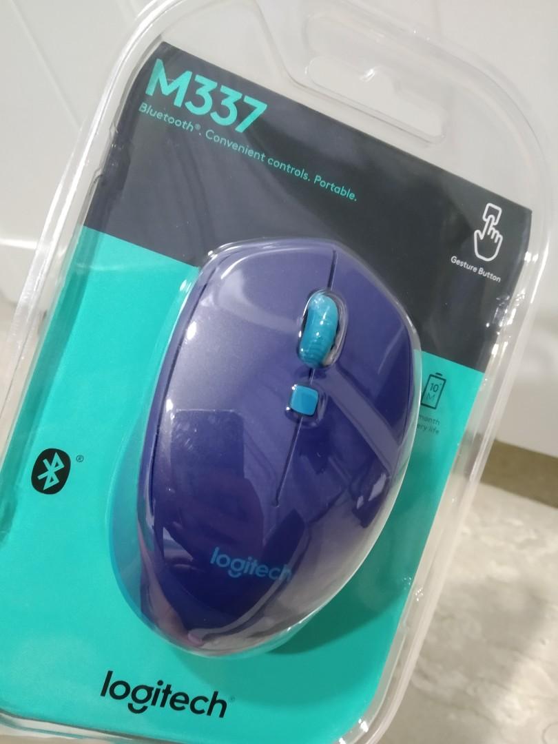 Logitech Bluetooth Mouse M337 Computers Tech Parts Accessories Mouse Mousepads On Carousell