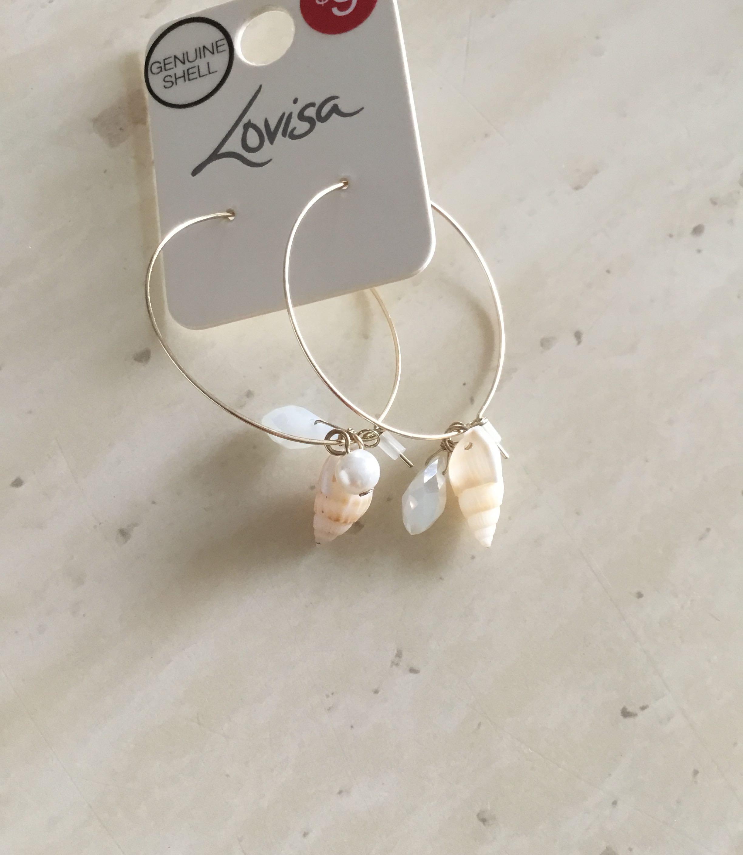Lovisa discount shell earrings
