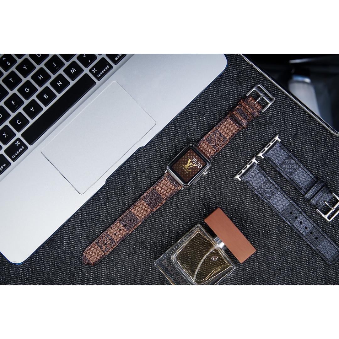 louis vuitton 42mm apple watch band