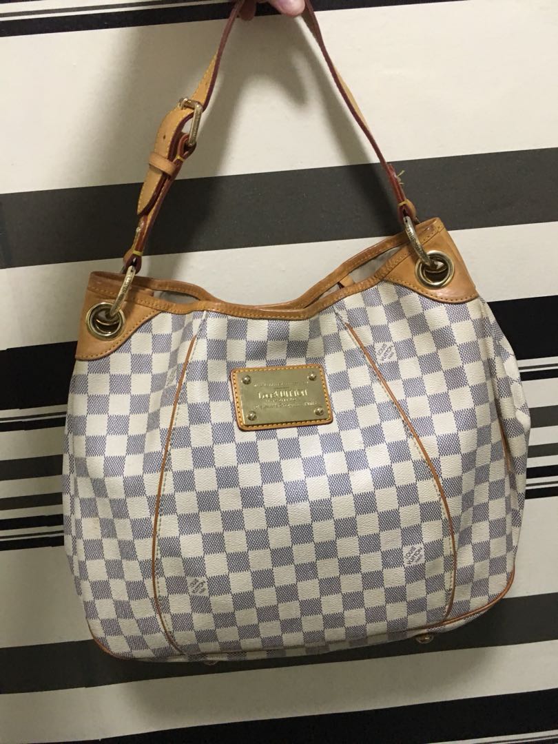 Louis Vuitton Damier Azur Galliera PM Shoulder Bag, Luxury, Bags & Wallets  on Carousell