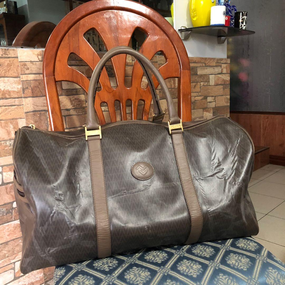 💯 Authentic Mario Valentino travel bag, Women's Fashion, Bags & Wallets,  Purses & Pouches on Carousell