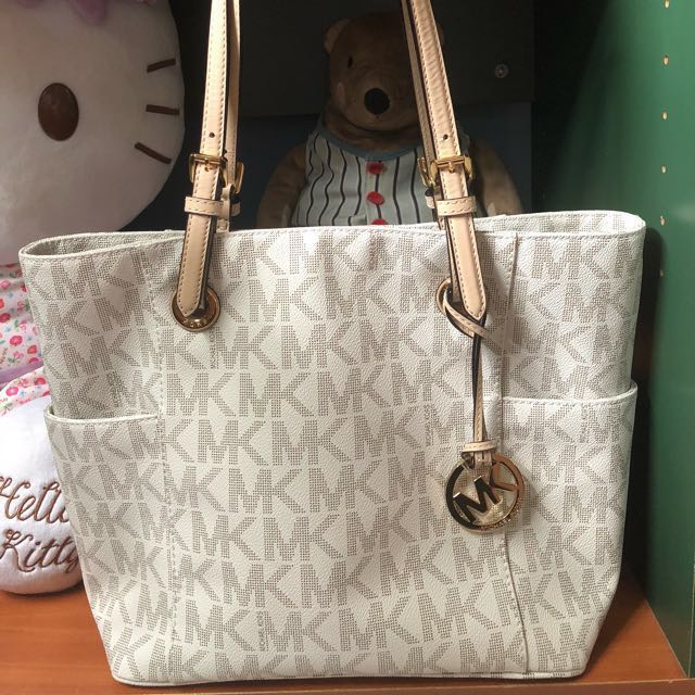 michael kors bags white color