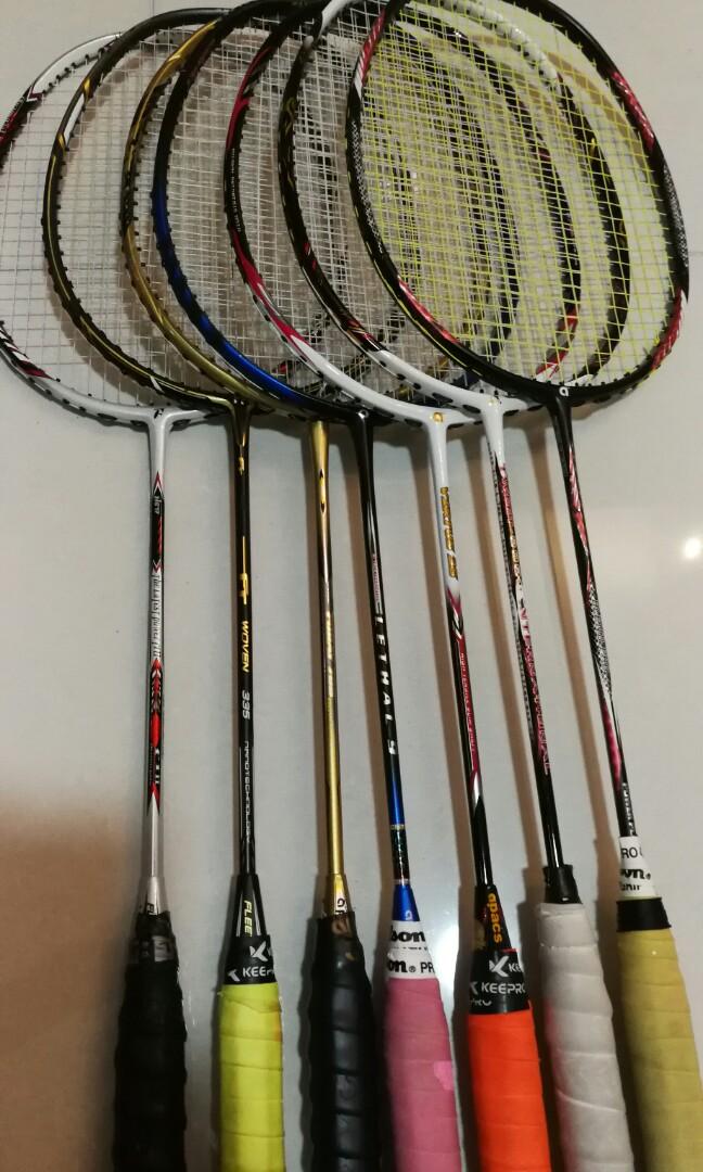 Mid High End affordable Apacs, Fleet, Head Badminton, Sports