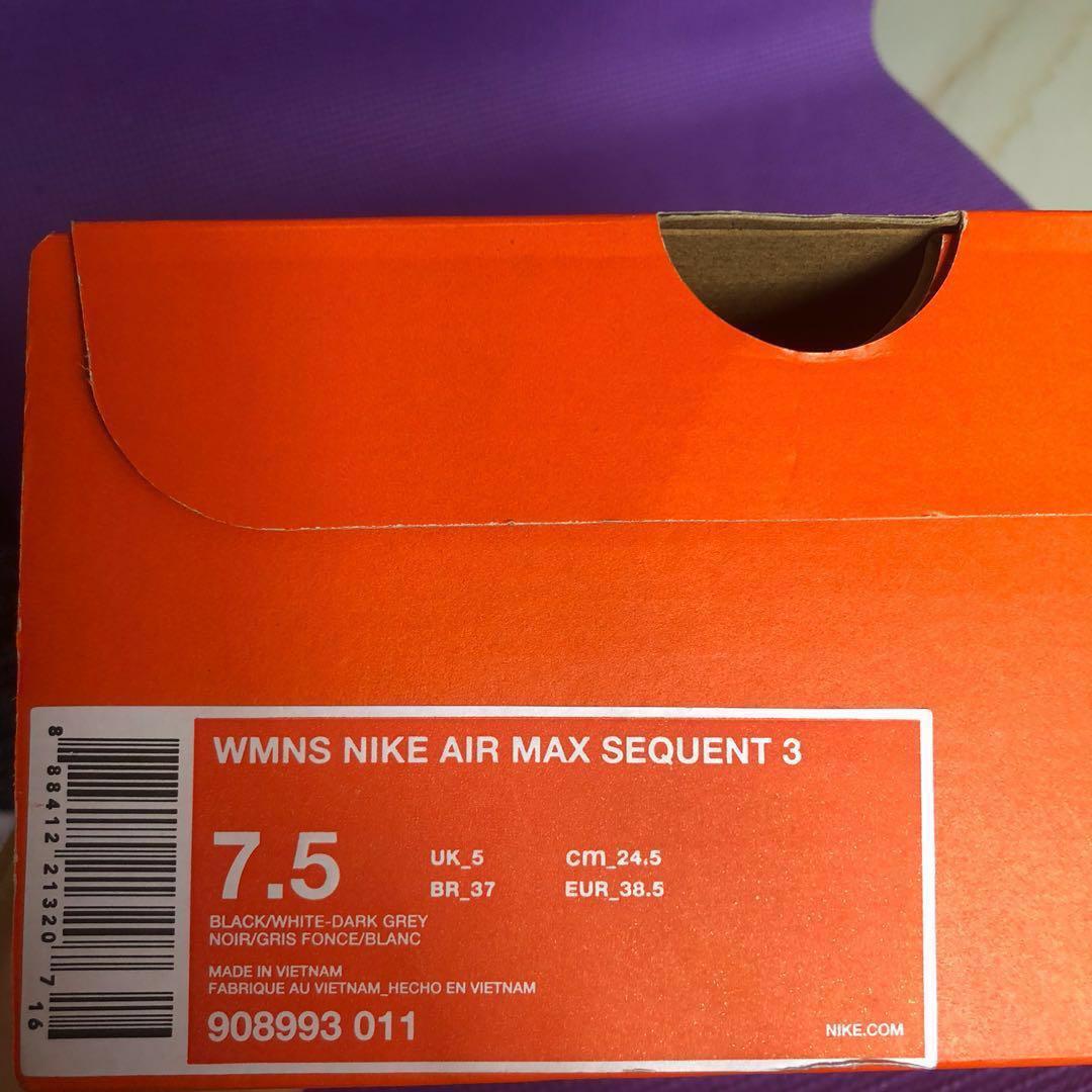 nike air max sequent 3 orange