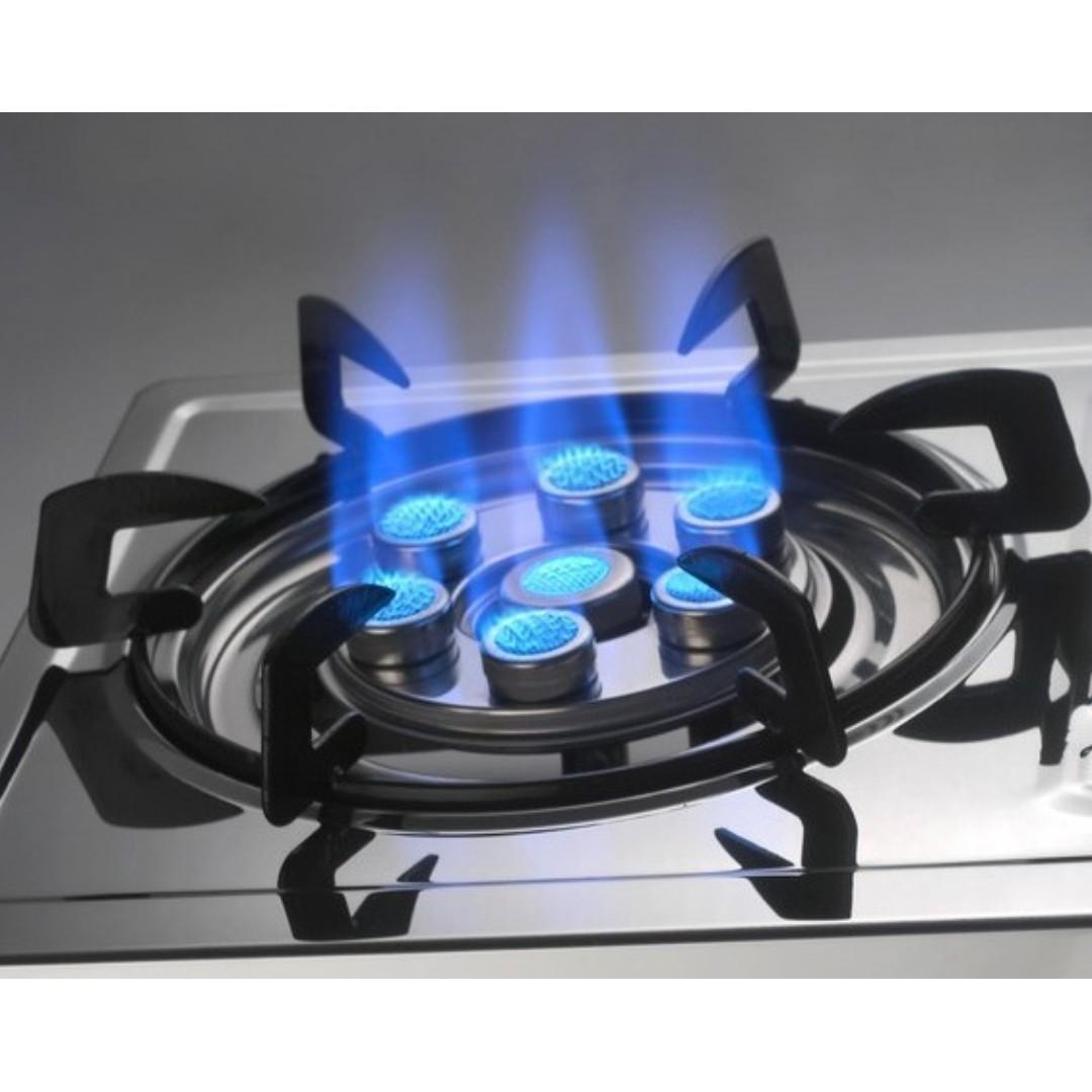 ORIGINAL CORNELL Double Burner Turbo Jet Gas stove dapur masak, TV