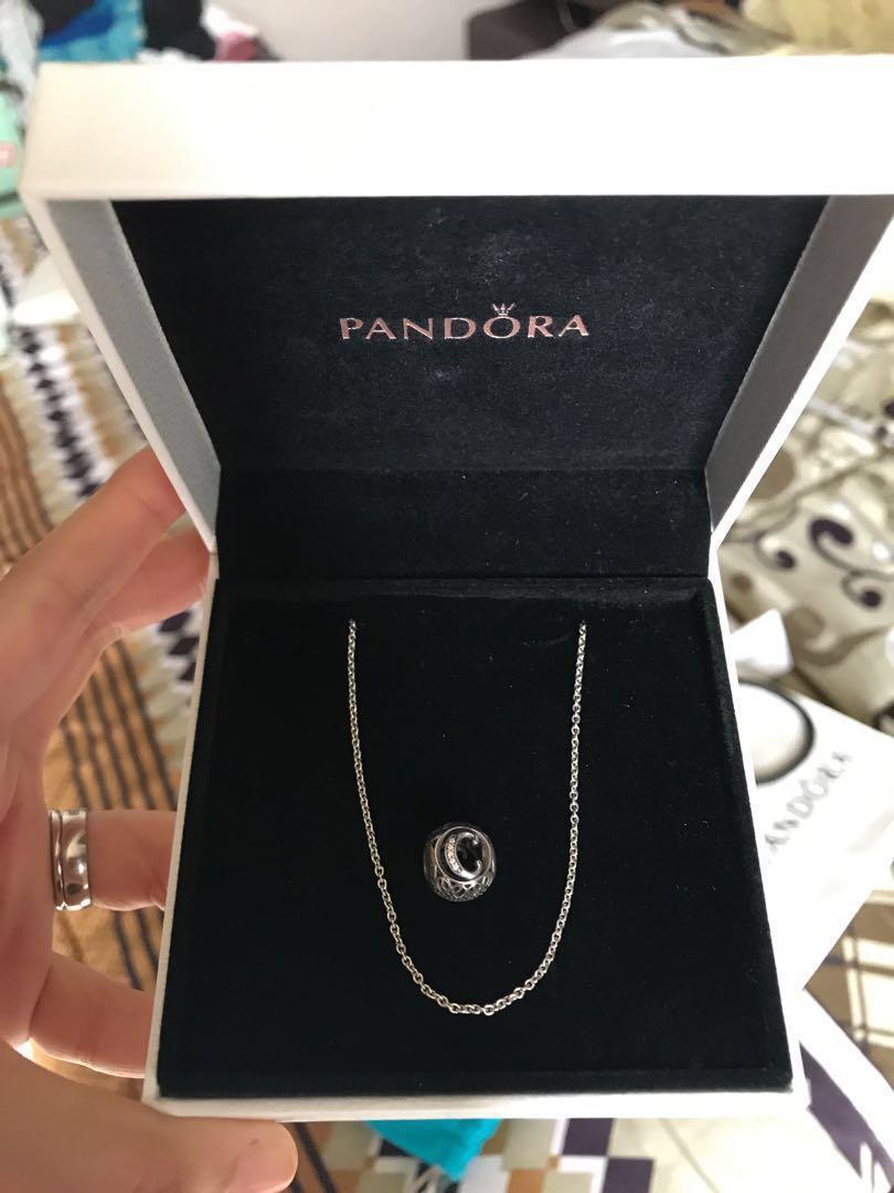 Pandora Vintage C Charm / Initial C 