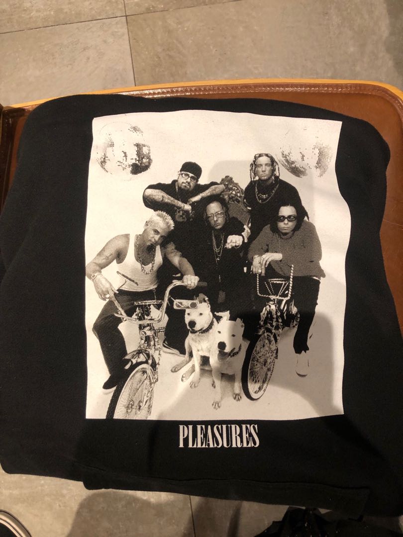 Pleasures korn hoodie online