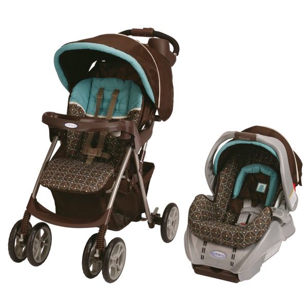 Preloved Graco Classic Connect Stroller with Baby Infant Carrier