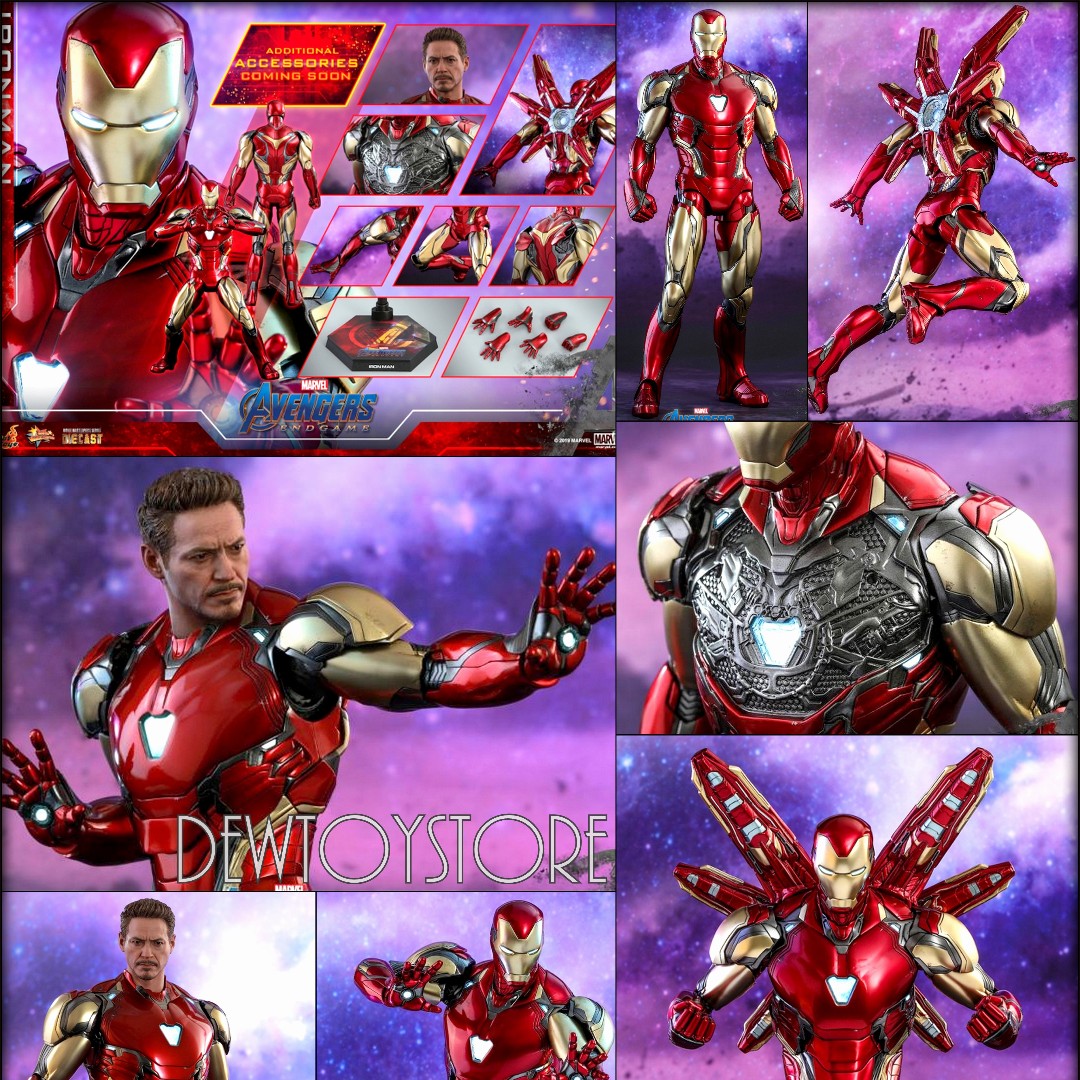 avengers endgame iron man mark 85 hot toys