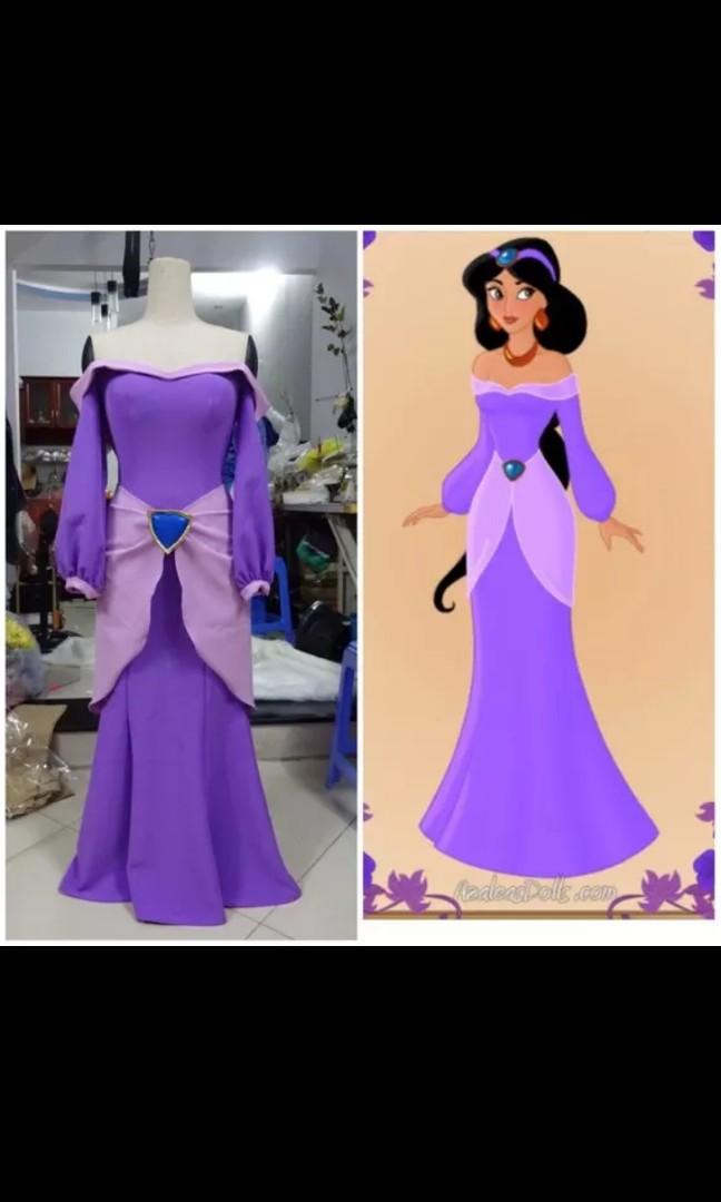 Princess jasmine clearance purple costume