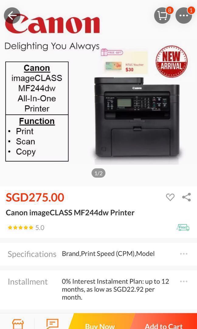 canon mf244dw driver scanner