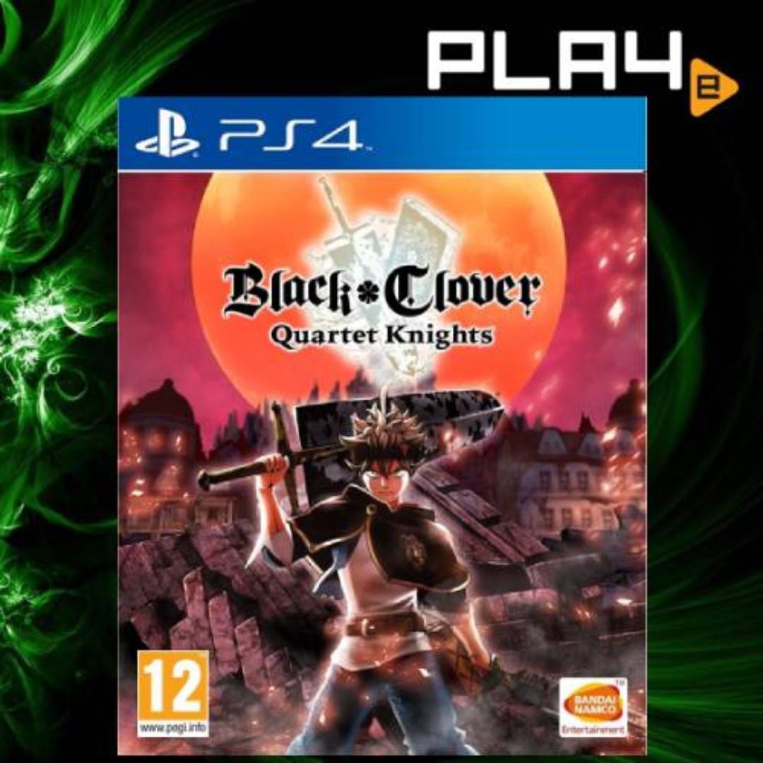 Ps4 Black Clover Quartet Knights R3 R2 Brand New Toys Games Video Gaming Video Games On Carousell