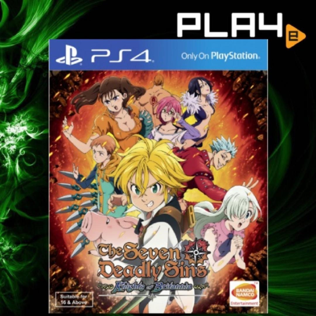 the seven deadly sins knights of britannia ps4