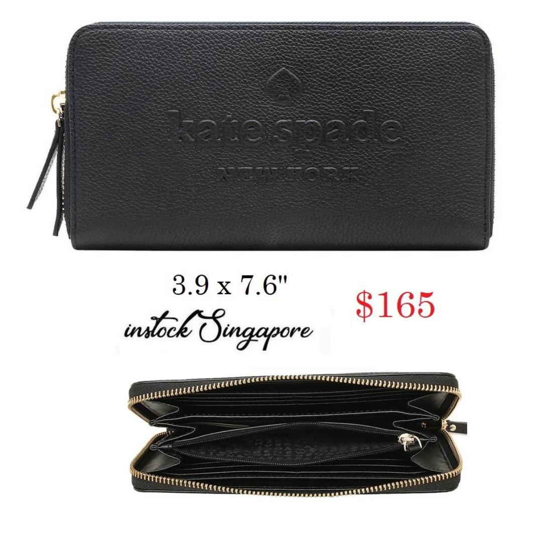 kate spade new york black wallet