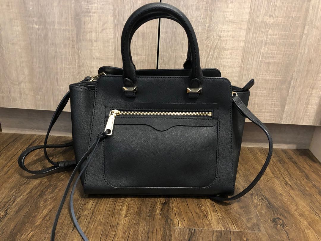 Rebecca minkoff avery leather mini tote hot sale