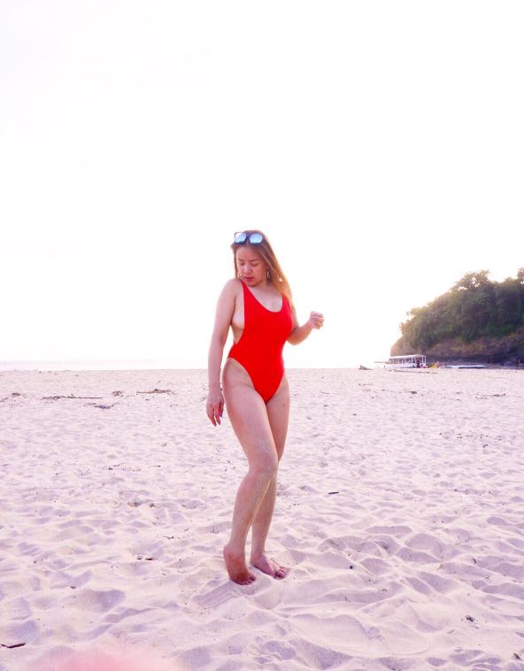 swimsuit with maong shorts