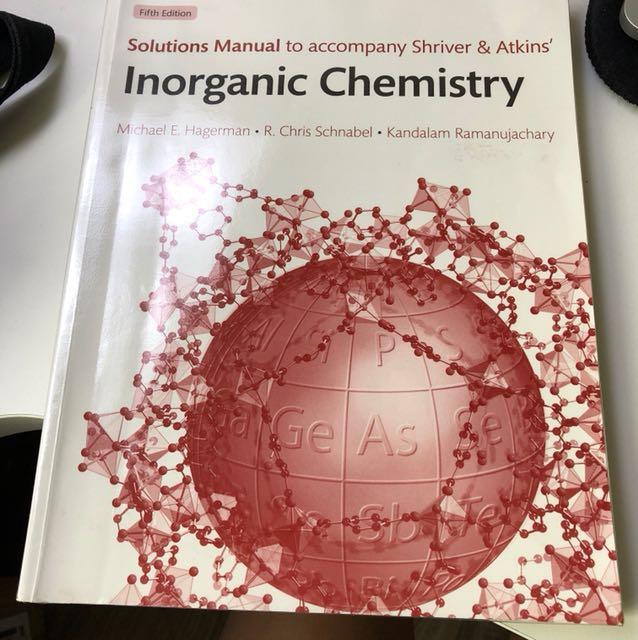 Shrivers Atkins Inorganic Chemistry Solution Manual Cm1111