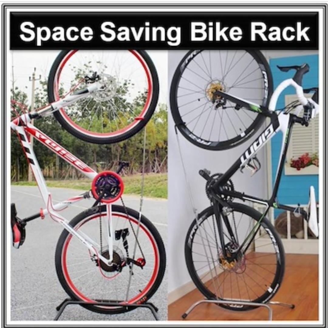 space saving bike rack