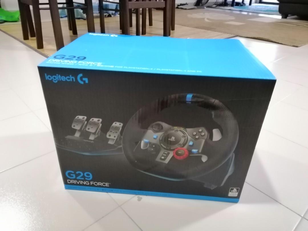 Steering Wheel Logitech G29, Video Gaming, Video Game Consoles, Xbox on
