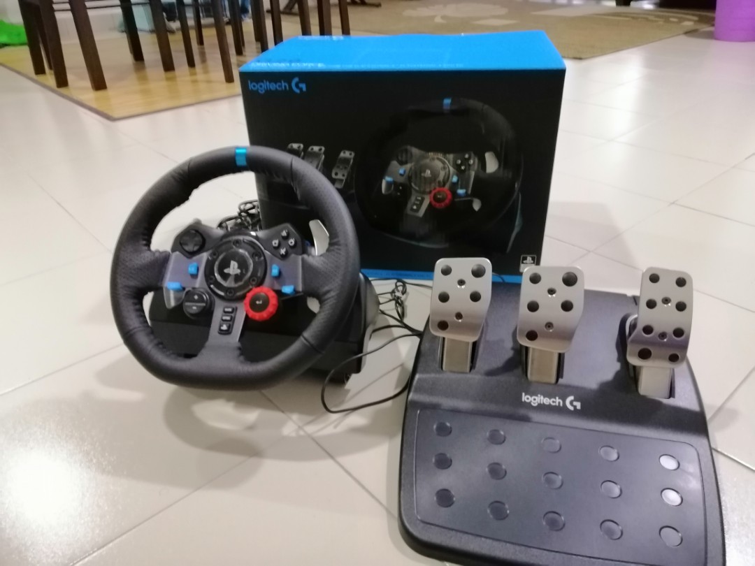 Steering Wheel Logitech G29, Video Gaming, Video Game Consoles, Xbox on