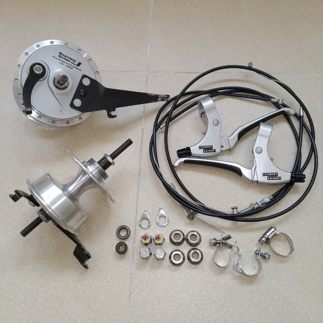 Sturmey archer top drum brakes