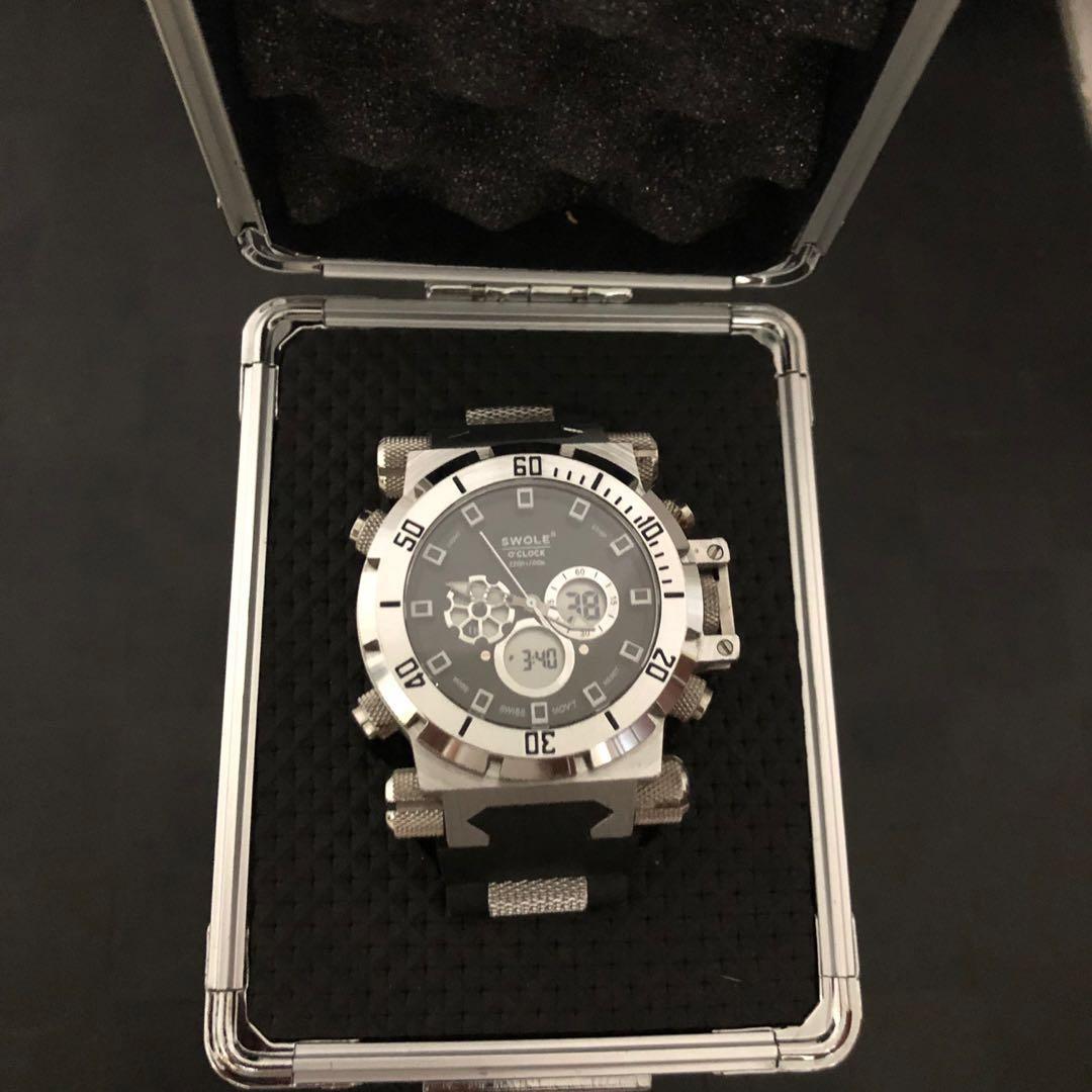 Swole O’Clock Cronos V4 43mm watch for sale, Mobile Phones & Gadgets