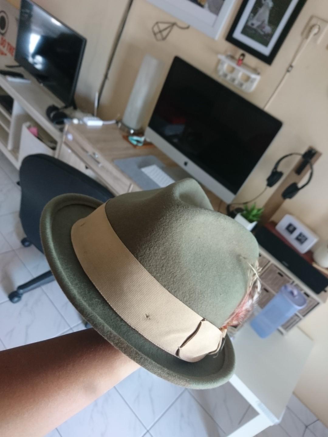 Topi Brixton gain fedora size L (60cm 