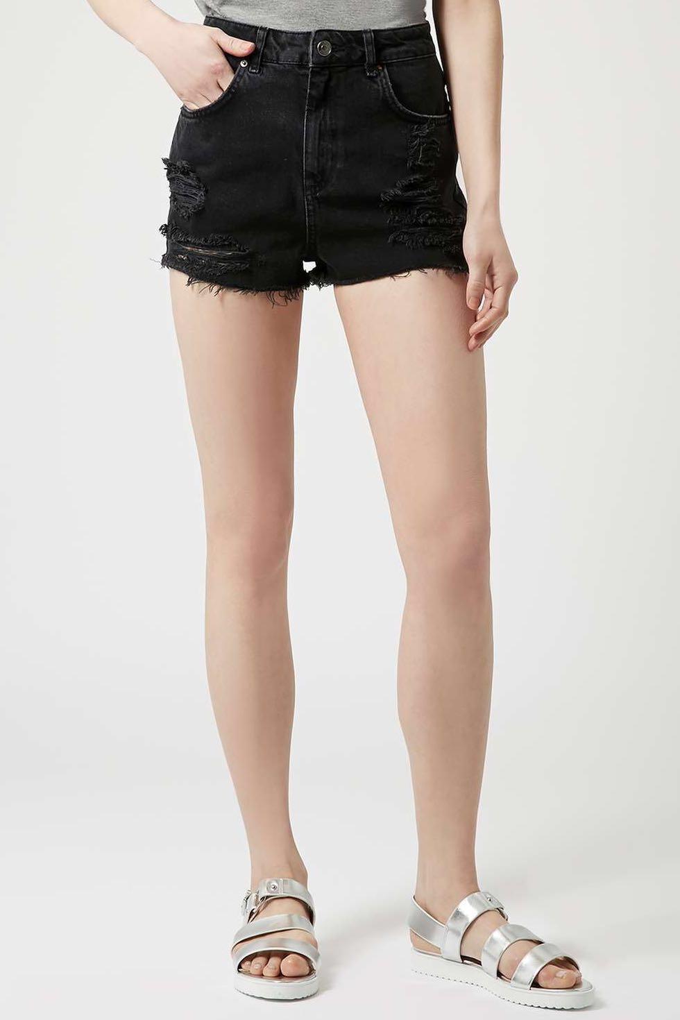 Topshop mom shorts top