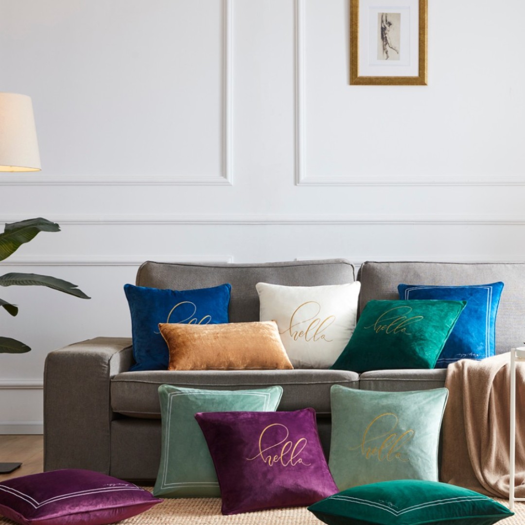 Ready Stocks Veranda Series Velvet Cushion Cover Furniture Home Decor Cushions Linen On Carousell