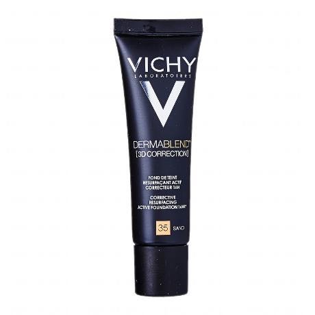Vichy Dermablend 3d Correction Foundation Shade 15 30ml Health Beauty Makeup On Carousell