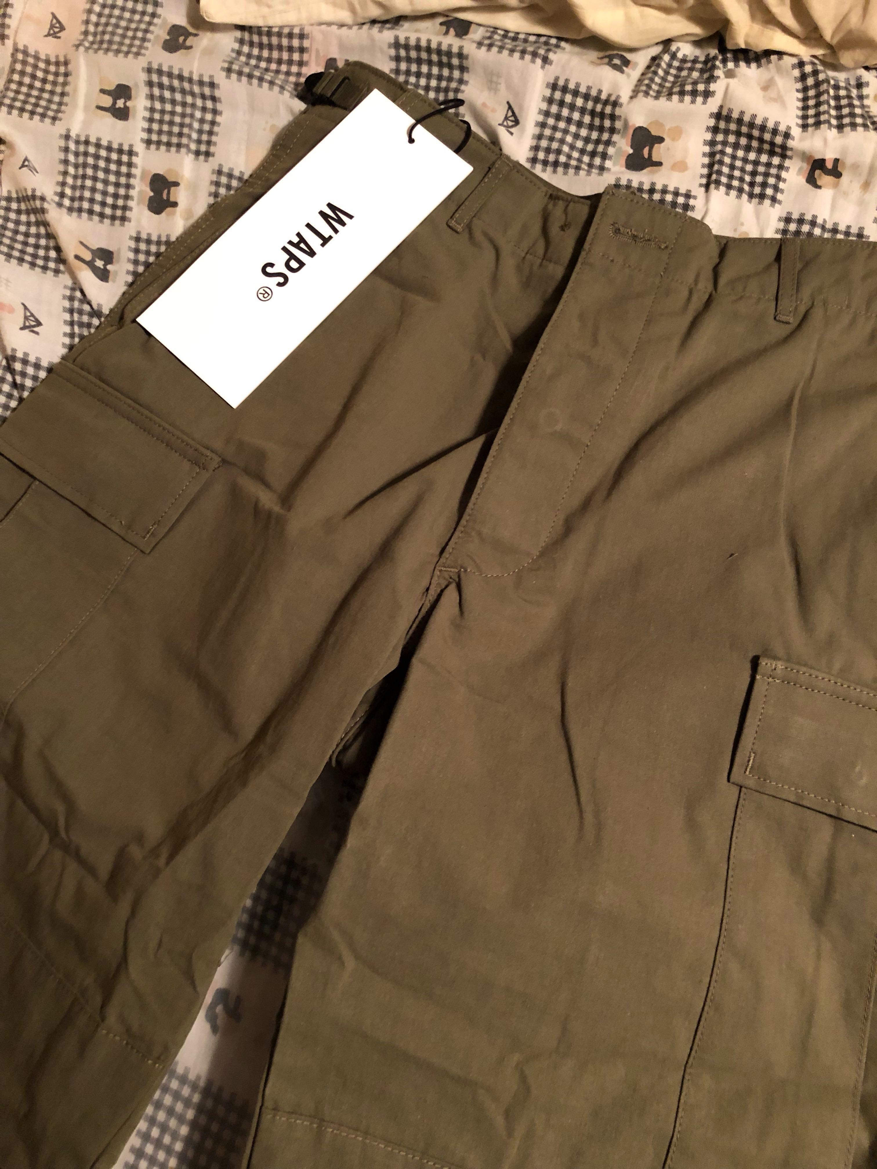 WTAPS 18AW Jungle Trousers Olive M, 男裝, 褲＆半截裙, 長褲- Carousell