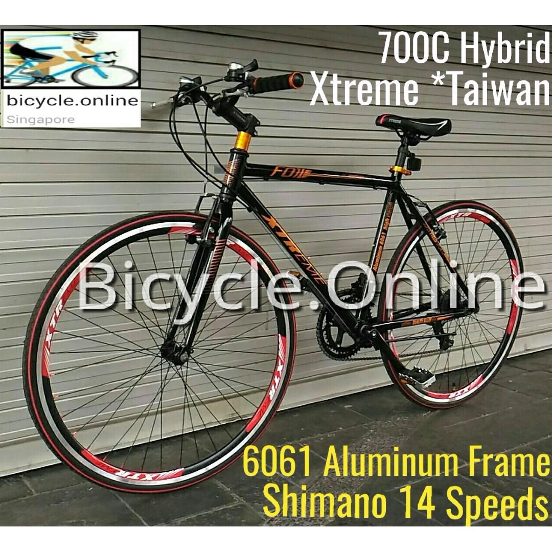 14 hybrid bike