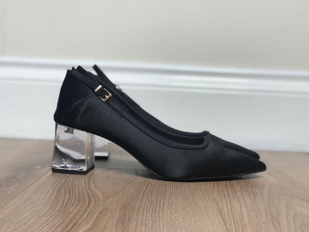 zara low heels