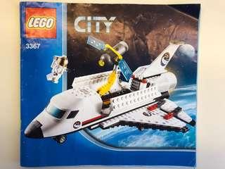LEGO CITY 3367 Space shuttle