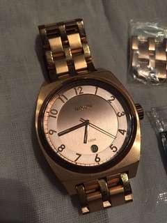 Nixon Rosegold Watch - Monopoly (Unisex)