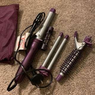 VS Sassoon hair iron set