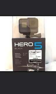 GoPro Hero 5 Black + 64gb sd extreme