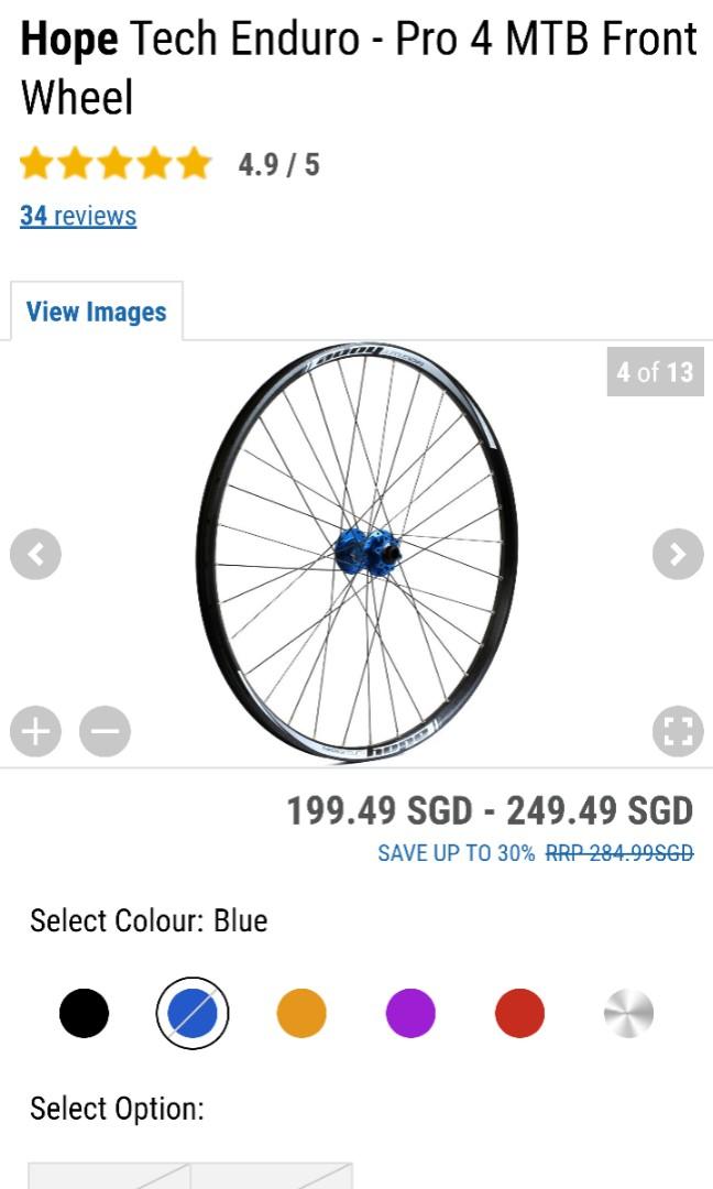 Hope pro 4 enduro wheelset online