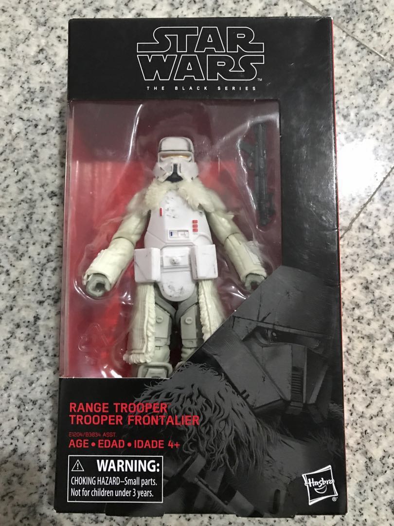 Star Wars Black Series 64 Range Trooper Misb Toys Games Bricks Figurines On Carousell