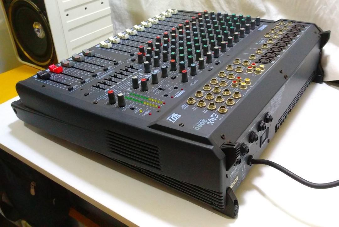 Mixer Amplifier Yamaha EMX2000, Audio, Other Audio Equipment on Carousell