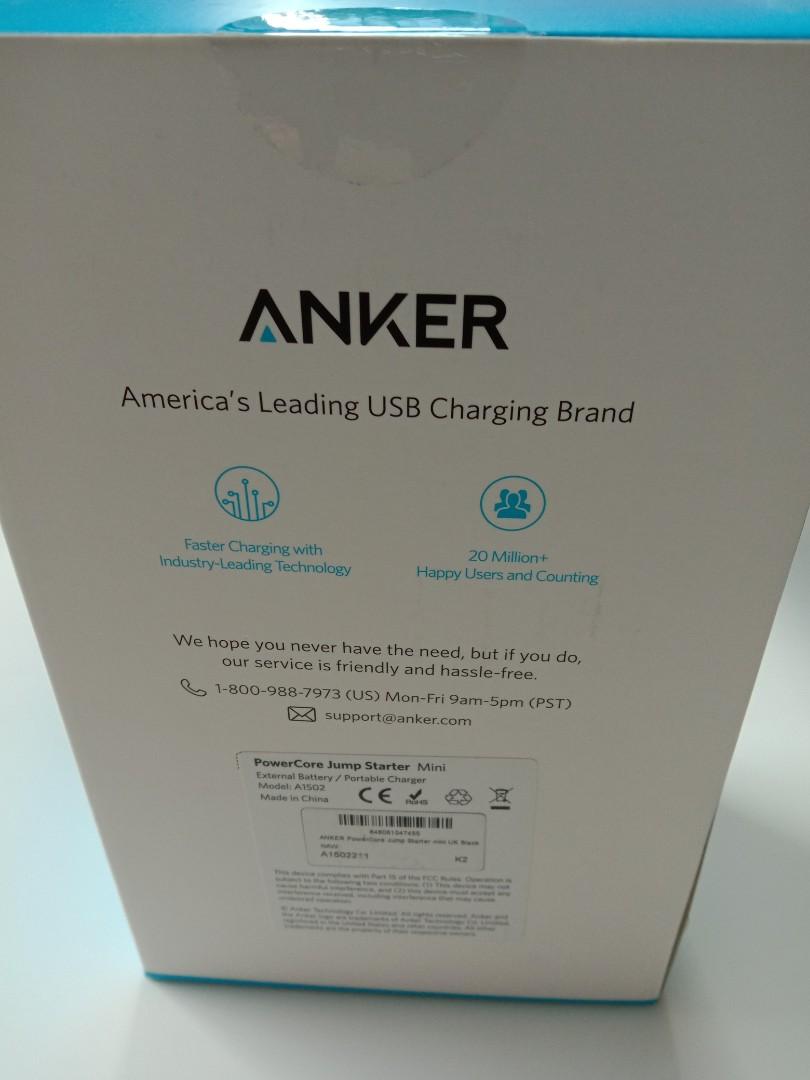 ANKER PowerCore Jump Starter Mini, Mobile Phones & Gadgets, Mobile