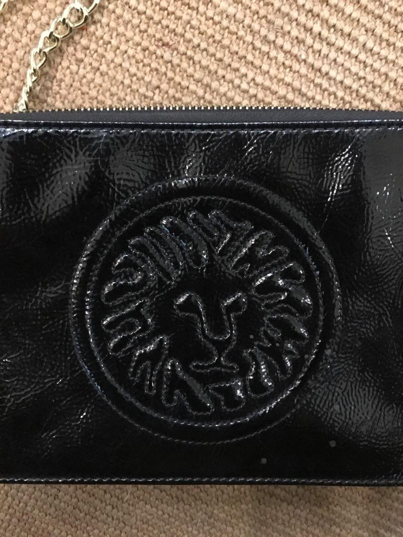 Anne Klein Leo legacy VI (Category: Luxury Bags & Wallets) located in Pasig City. Submitted by misstthings (Listing ID 223009653, Image 2). Description: Anne Klein Leo legacy VI P1,200 Preloved Authentic, bought in the US Small, Crossbody, Black Product Details -H: 6in x L: 10in x W: 2.5in -Top zip closure -Interior: 1 front slip pocket -Shoulder straps with 10.5-in. drop -Gold tone hardware -Self-color stitch trim Used but not abused. Bought in 